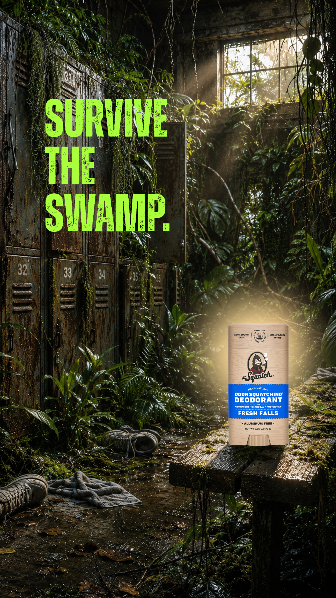 Dr. Squatch Facebook ad