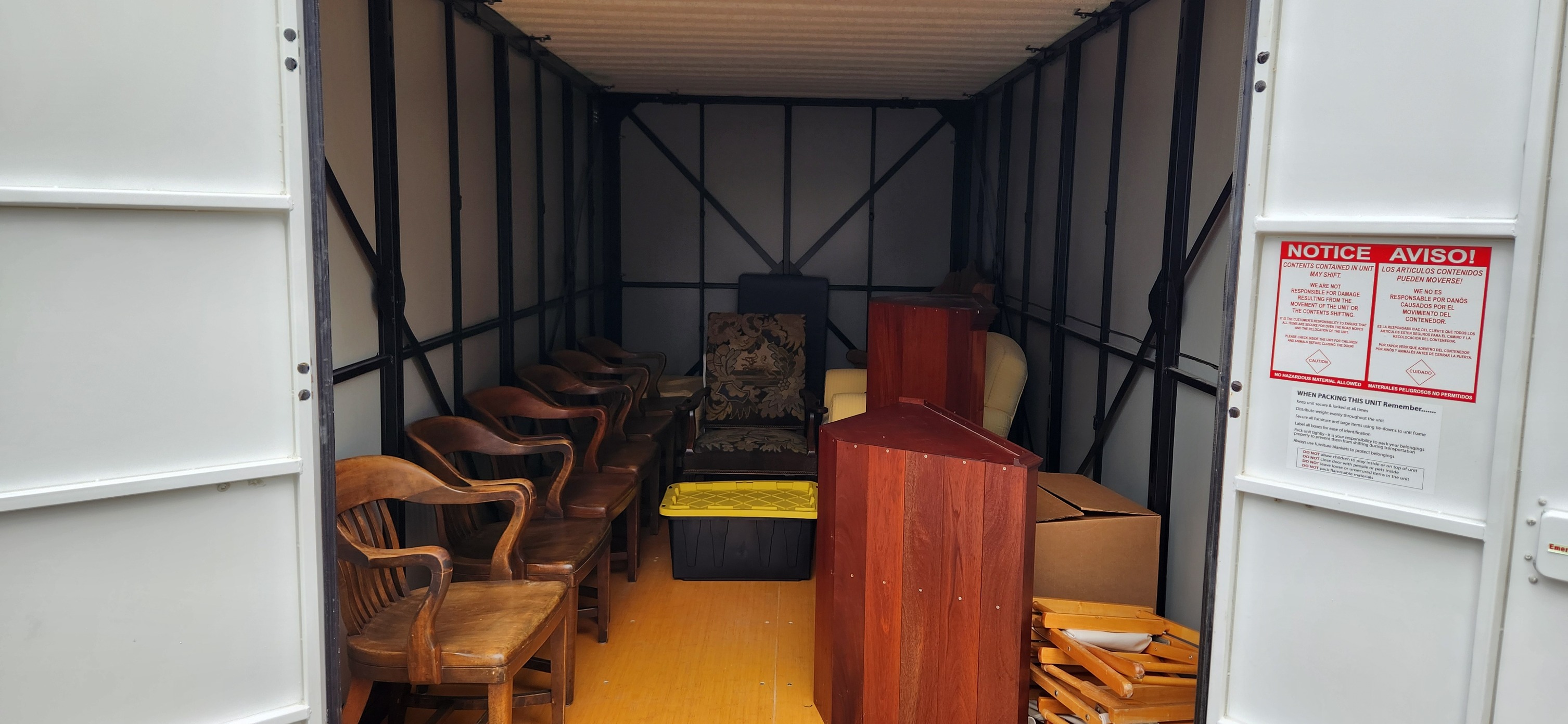 Northland Self-Storage Facebook ad: With all the rain, flooding is hitting close…