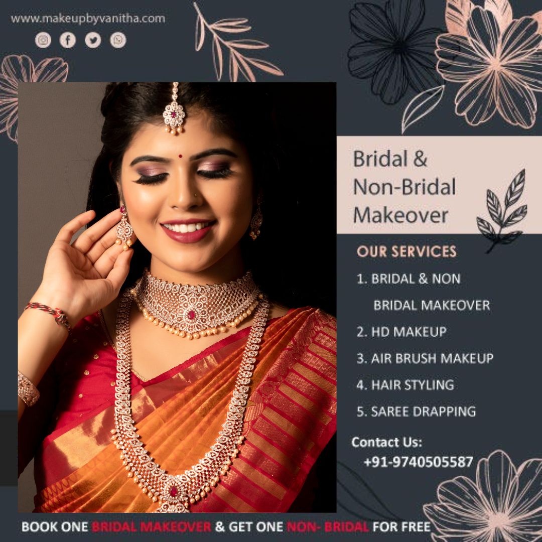 Makeupbyvanitha Facebook ad from Mar 25, 2026