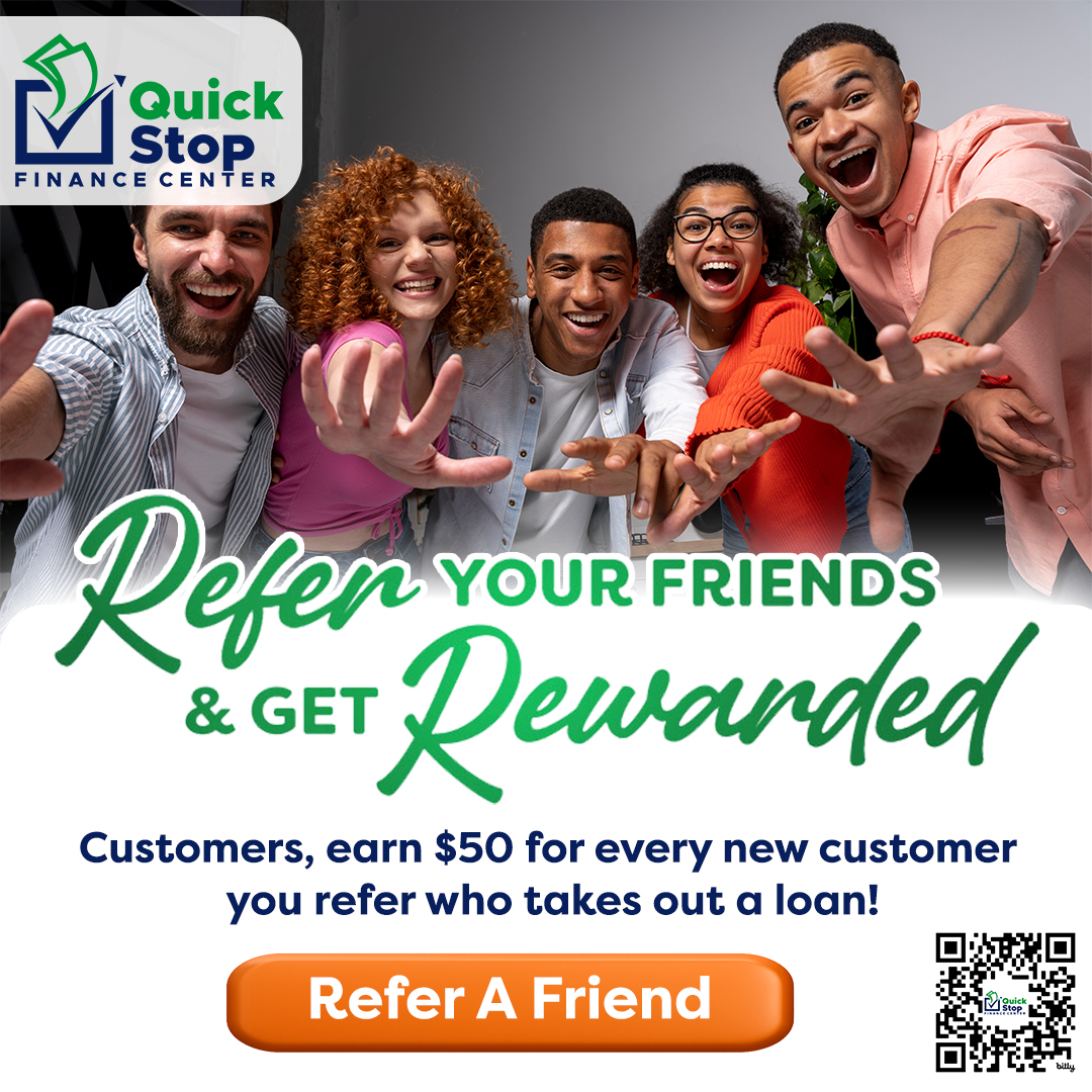 Quickstop Finance Center Facebook ad