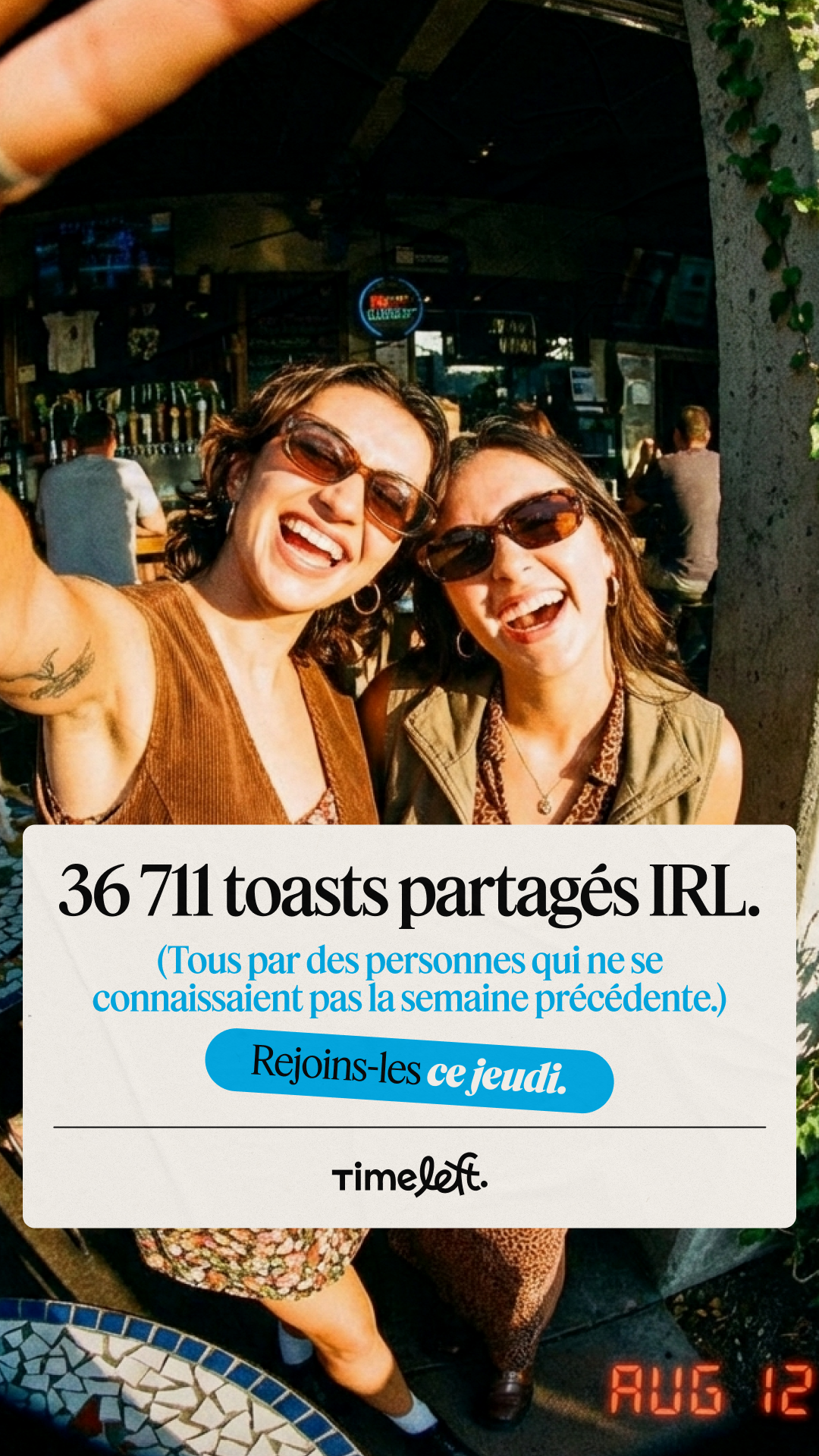 Timeleft Facebook ad