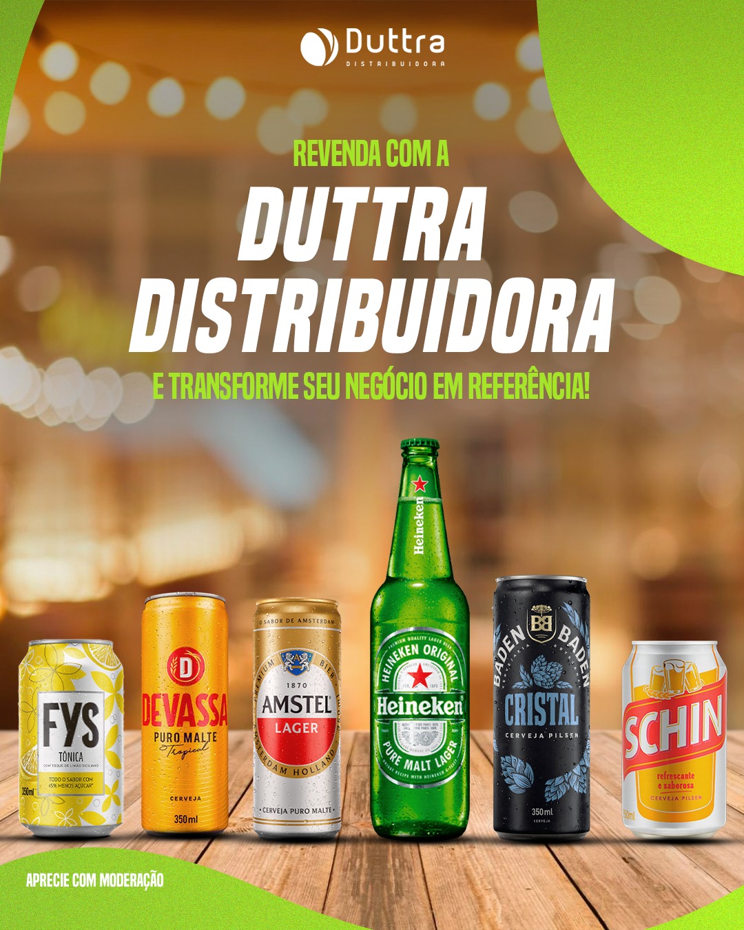 Duttra Distribuidora Facebook ad: Quer levar as marcas do portfólio Heineken para…