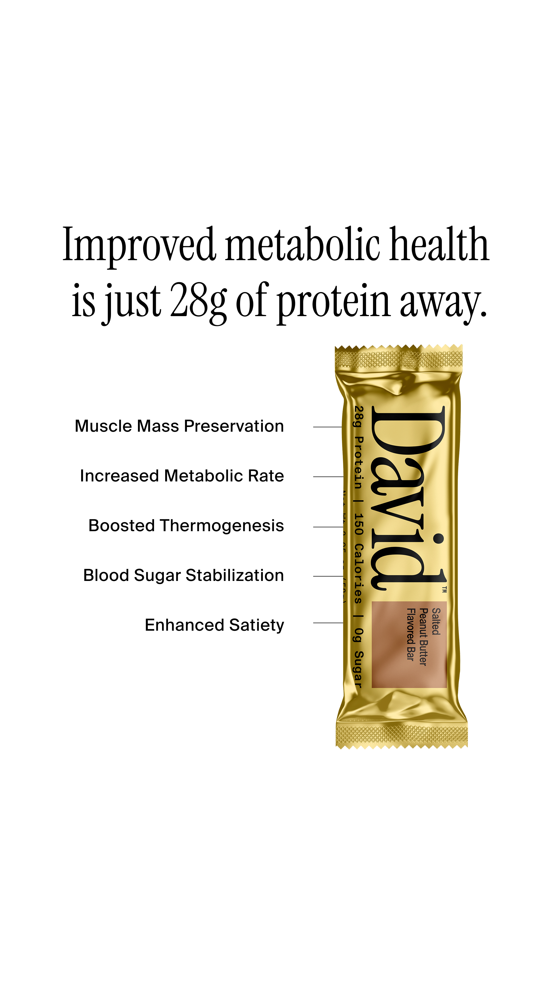 David Protein Facebook ad