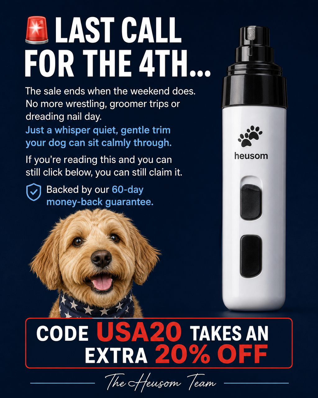 Daily Pet Discounts Facebook ad