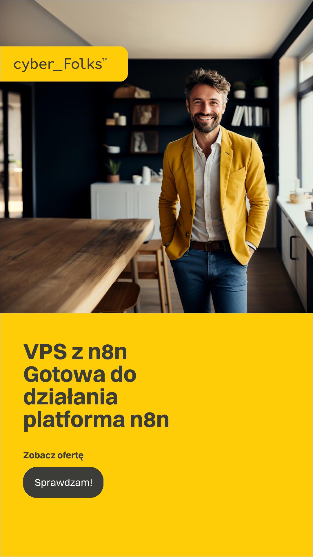 cyberFolks.pl Facebook ad