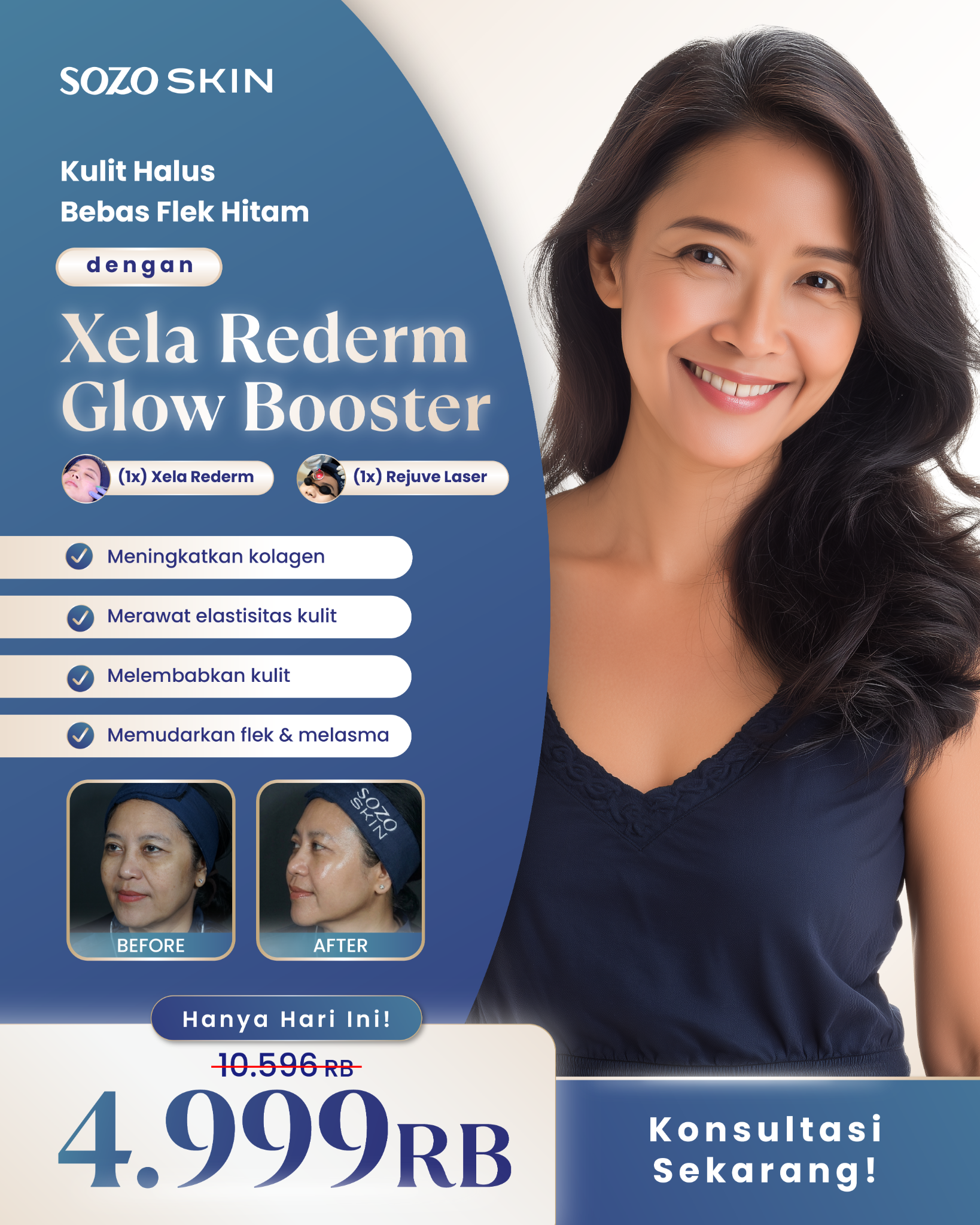 Sozo Skin Clinic Facebook ad