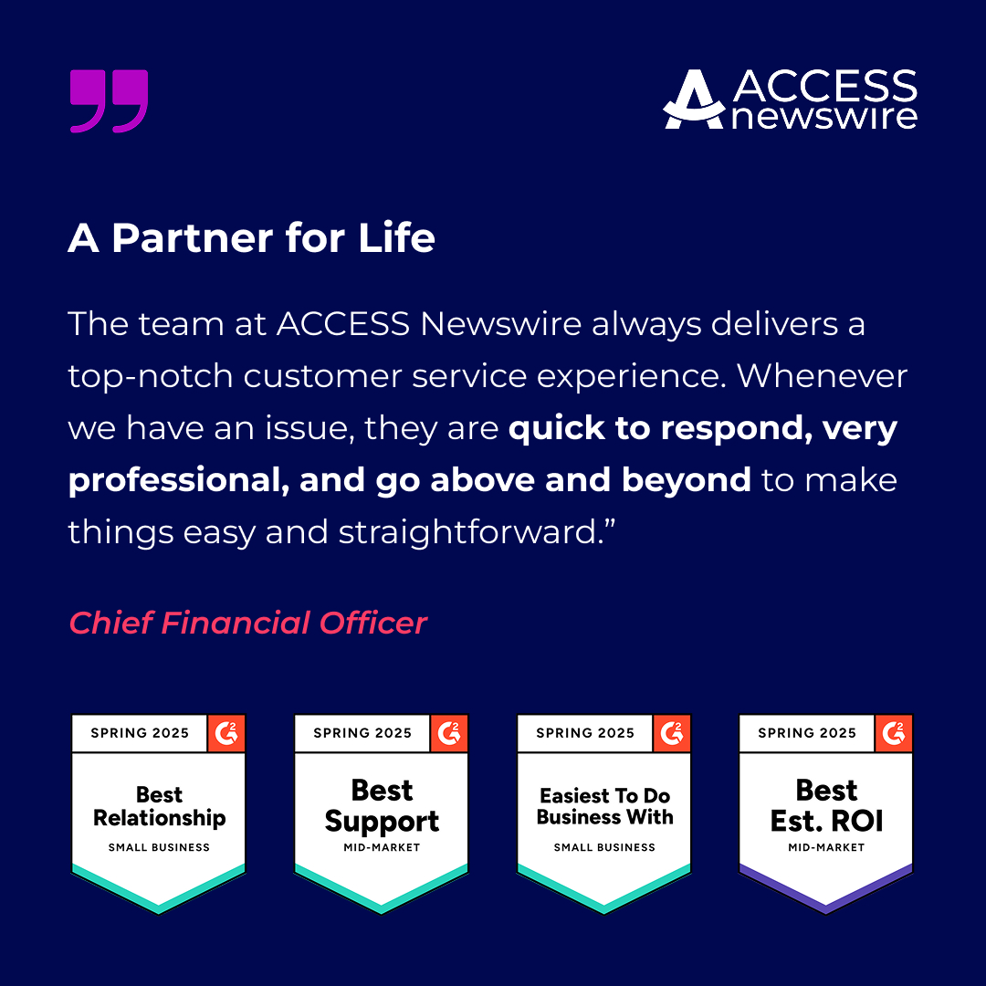 Access Newswire Facebook ad