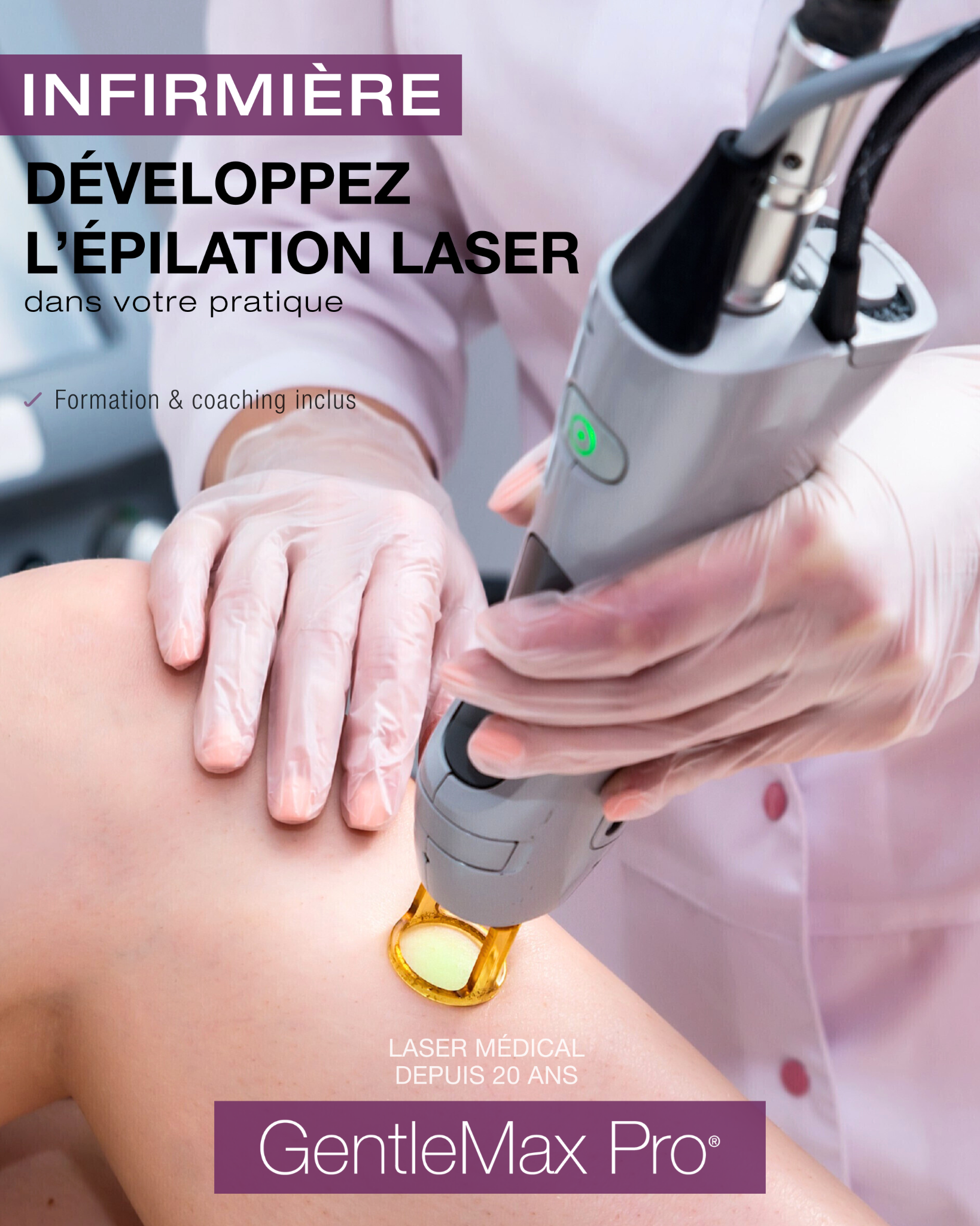 Candela Medical France Facebook ad from Feb 24, 2026
