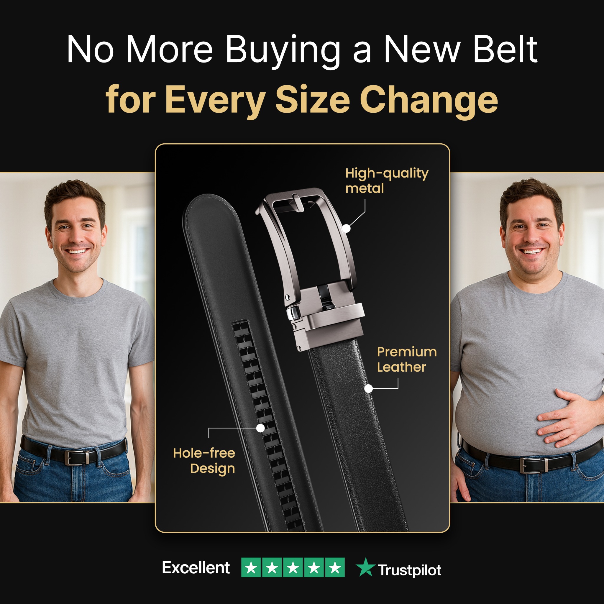 Buckley Belts Facebook ad