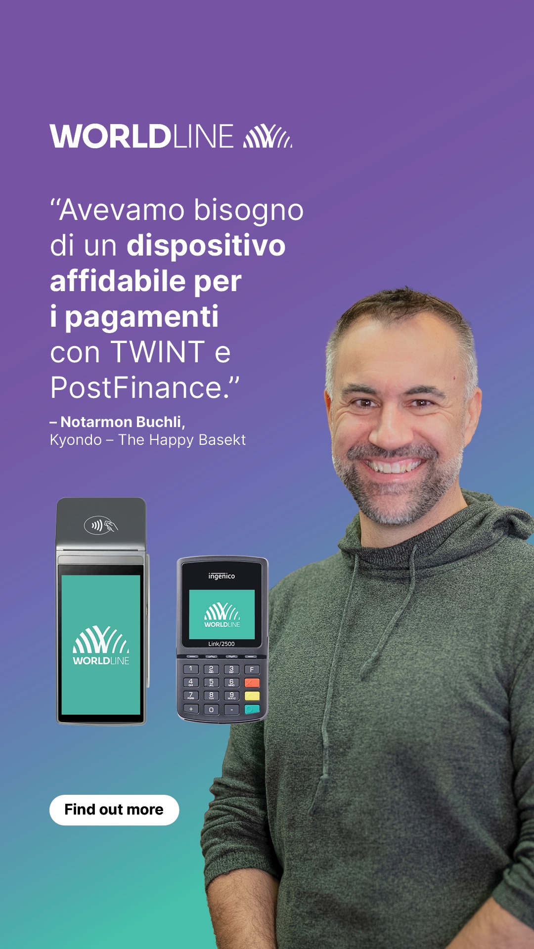 Worldline Switzerland Facebook ad