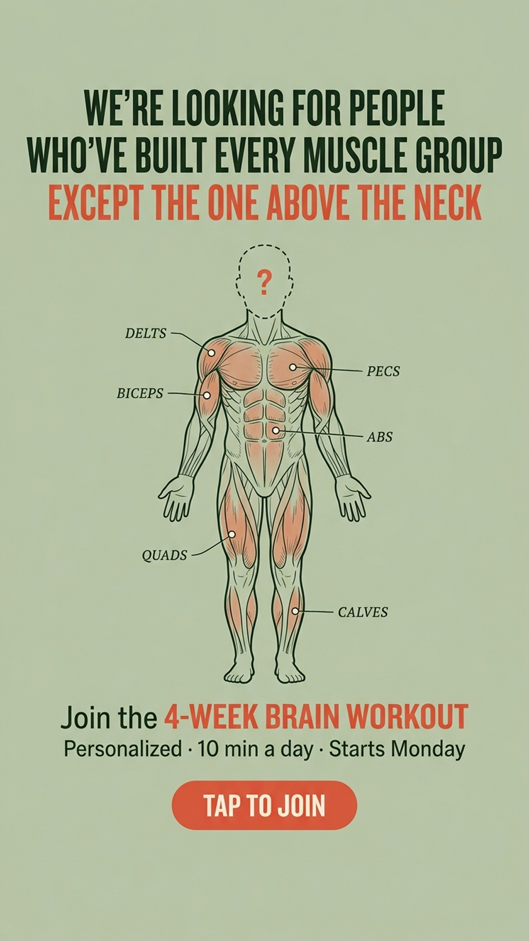 Impulse: Brain Training & Self-Discovery Facebook ad