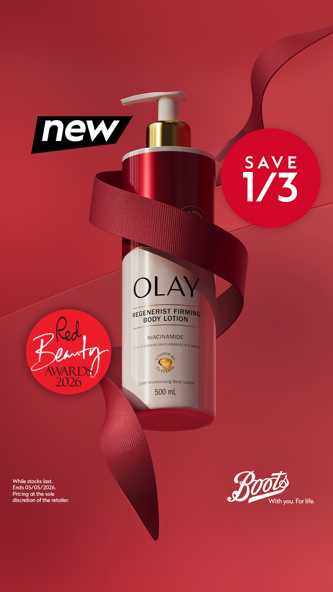 Olay Facebook ad