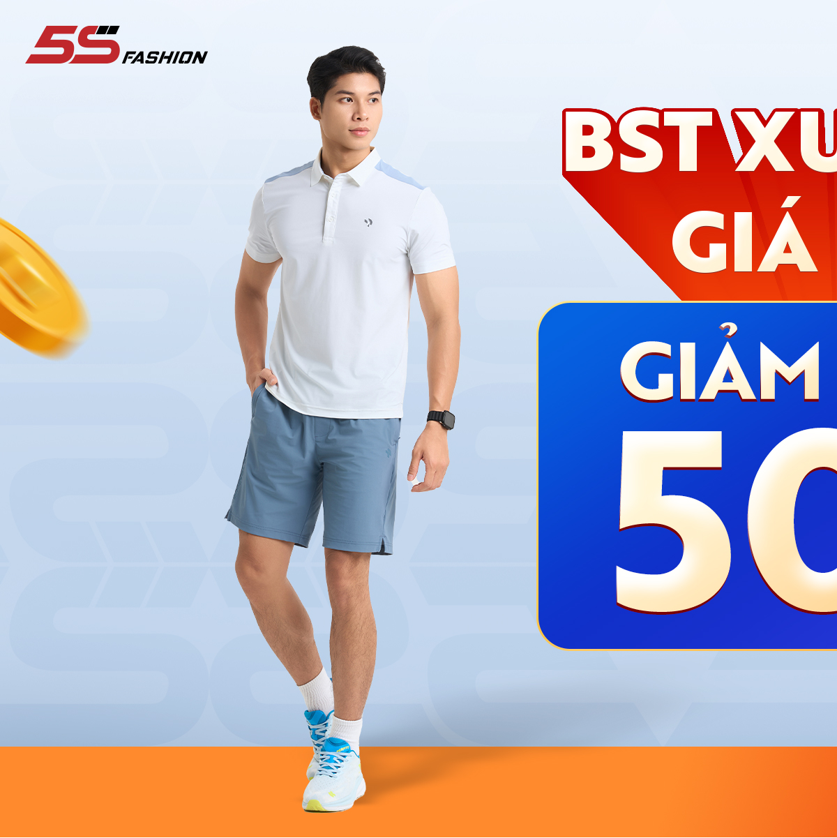5S Fashion - Thái Bình Facebook ad: GIẢM NGAY 𝟱𝟬% BST XUÂN HÈ GIÁ TỐT…