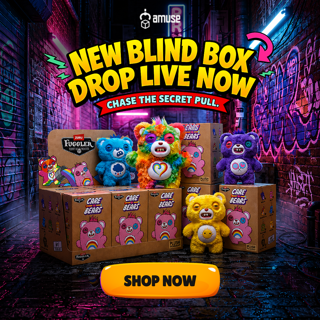 amuse.zone Facebook ad: Be the first to explore our latest collectibles!