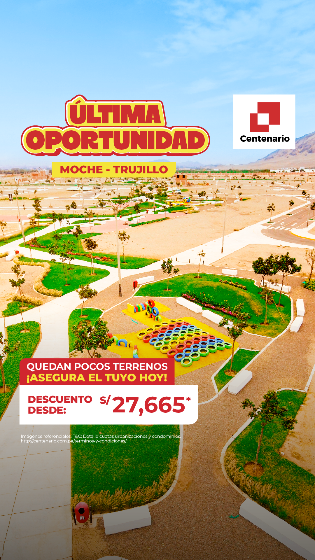 Centenario Urbanizaciones Facebook ad