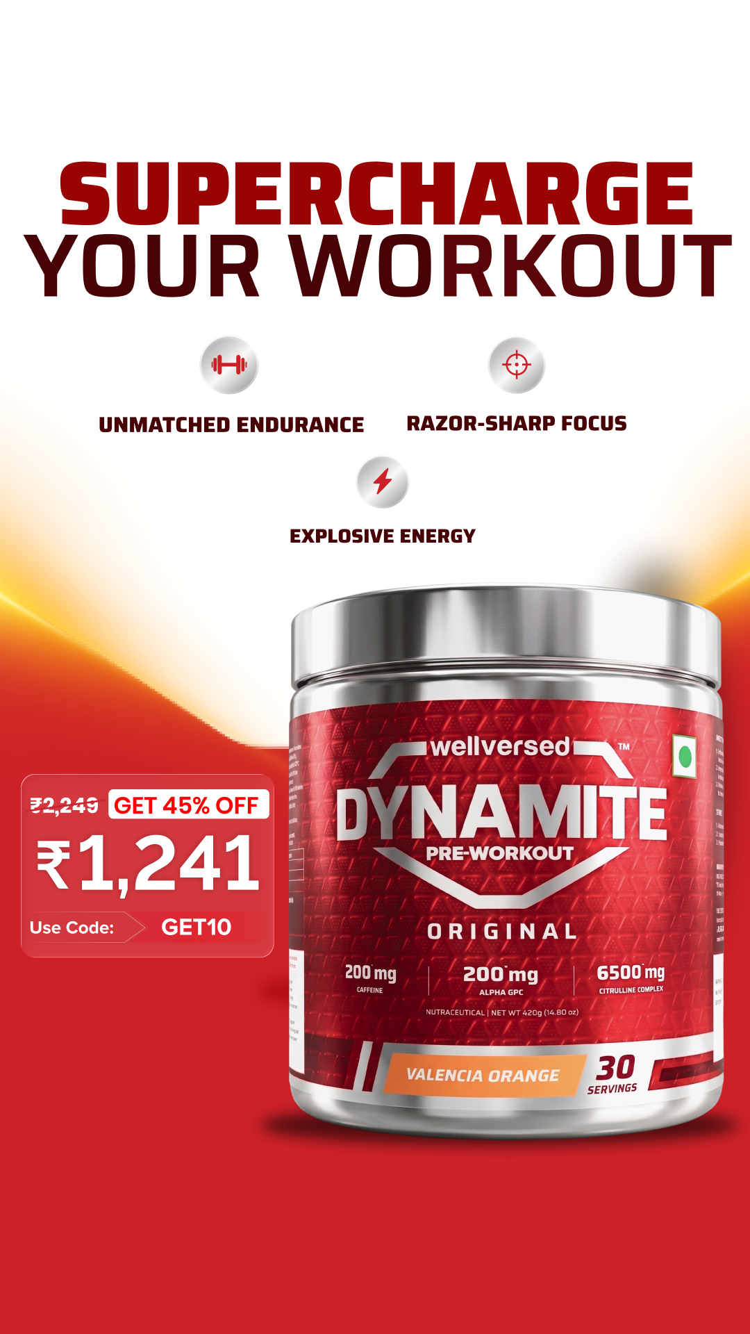 Dynamite - Wellversed Brand Facebook ad