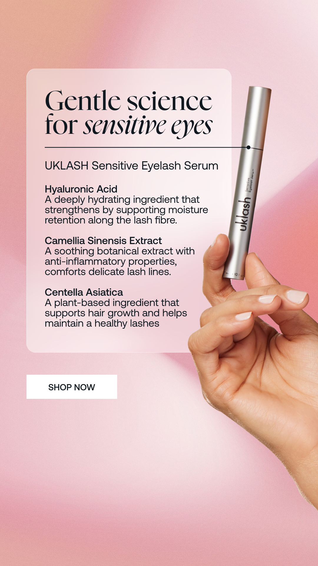 Uklash Facebook ad from Mar 24, 2026