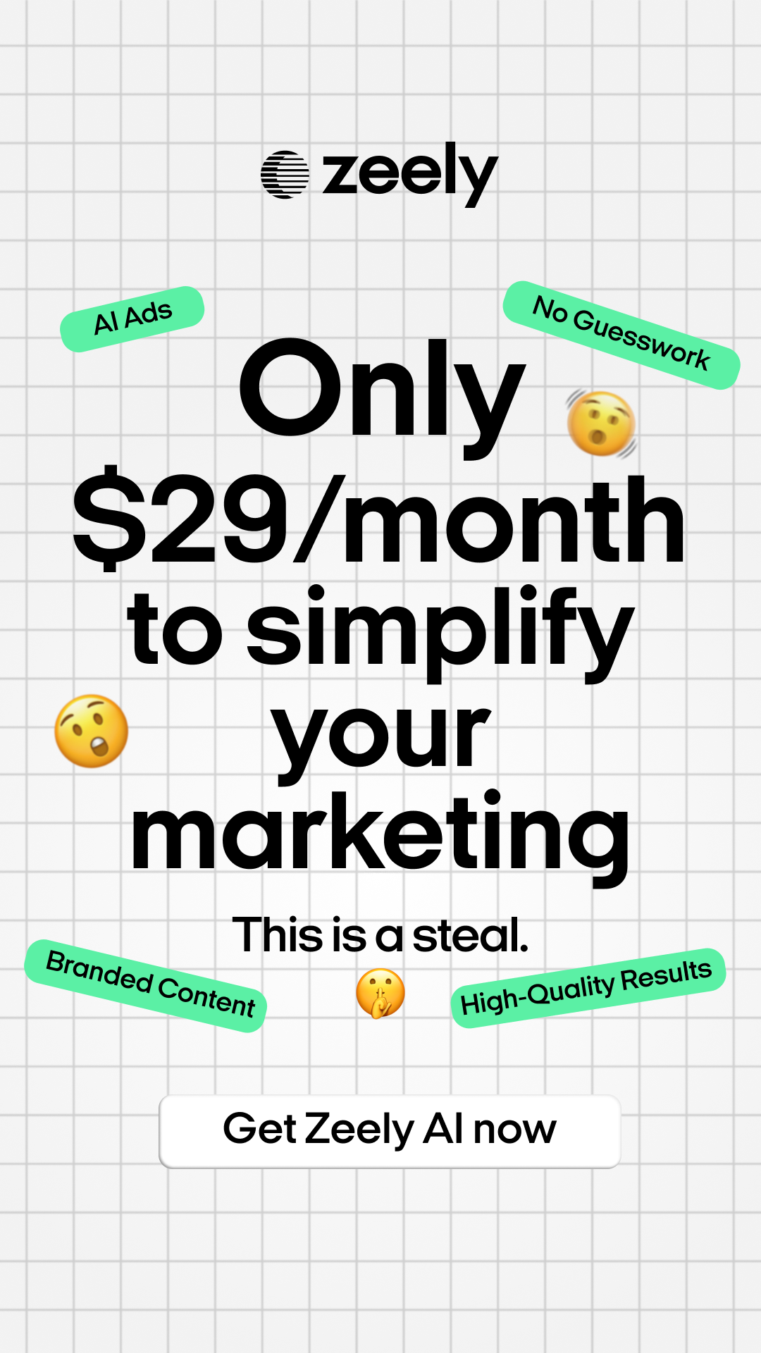 Zeely Facebook ad