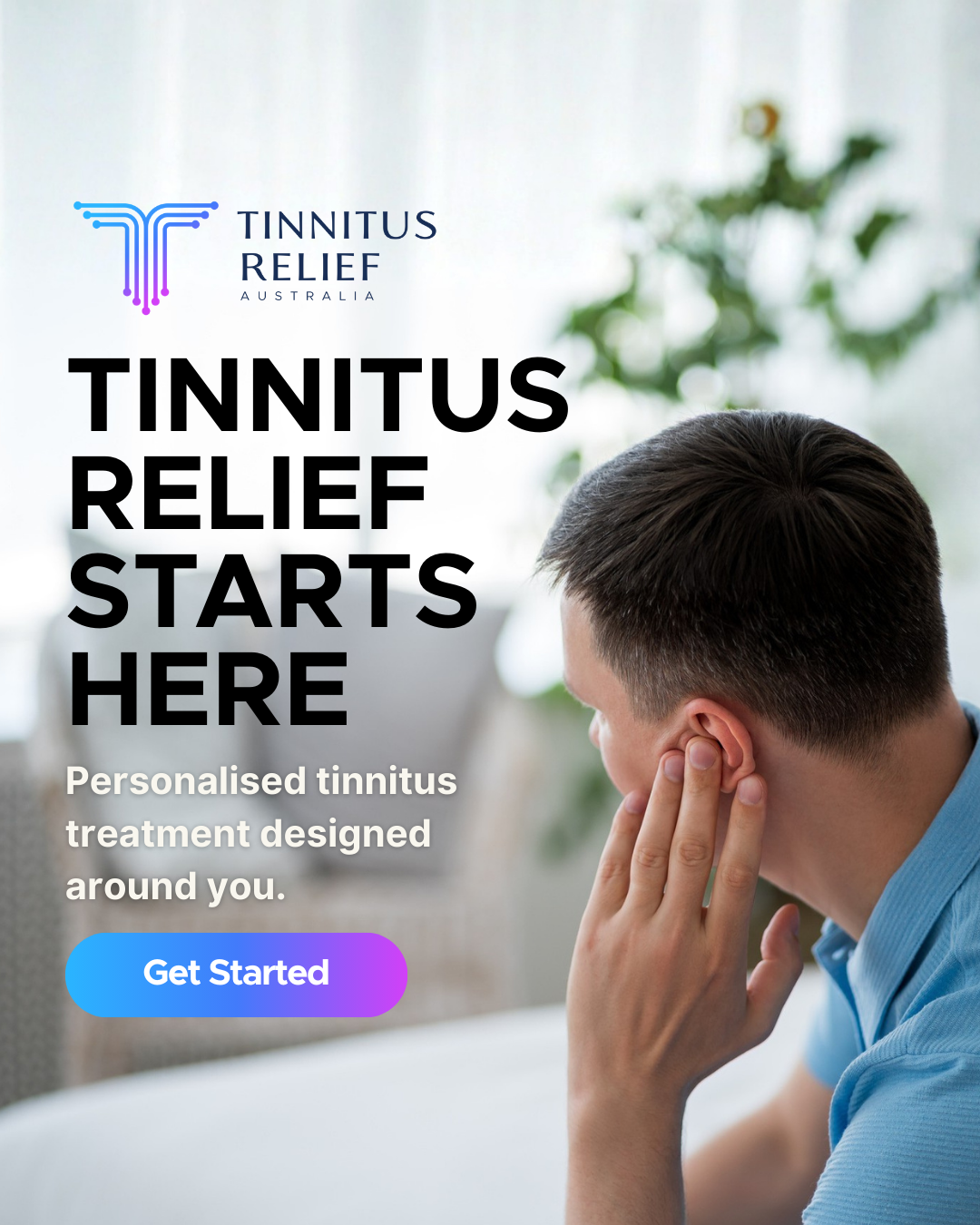 Tinnitus Relief Australia Facebook ad from May 19, 2026