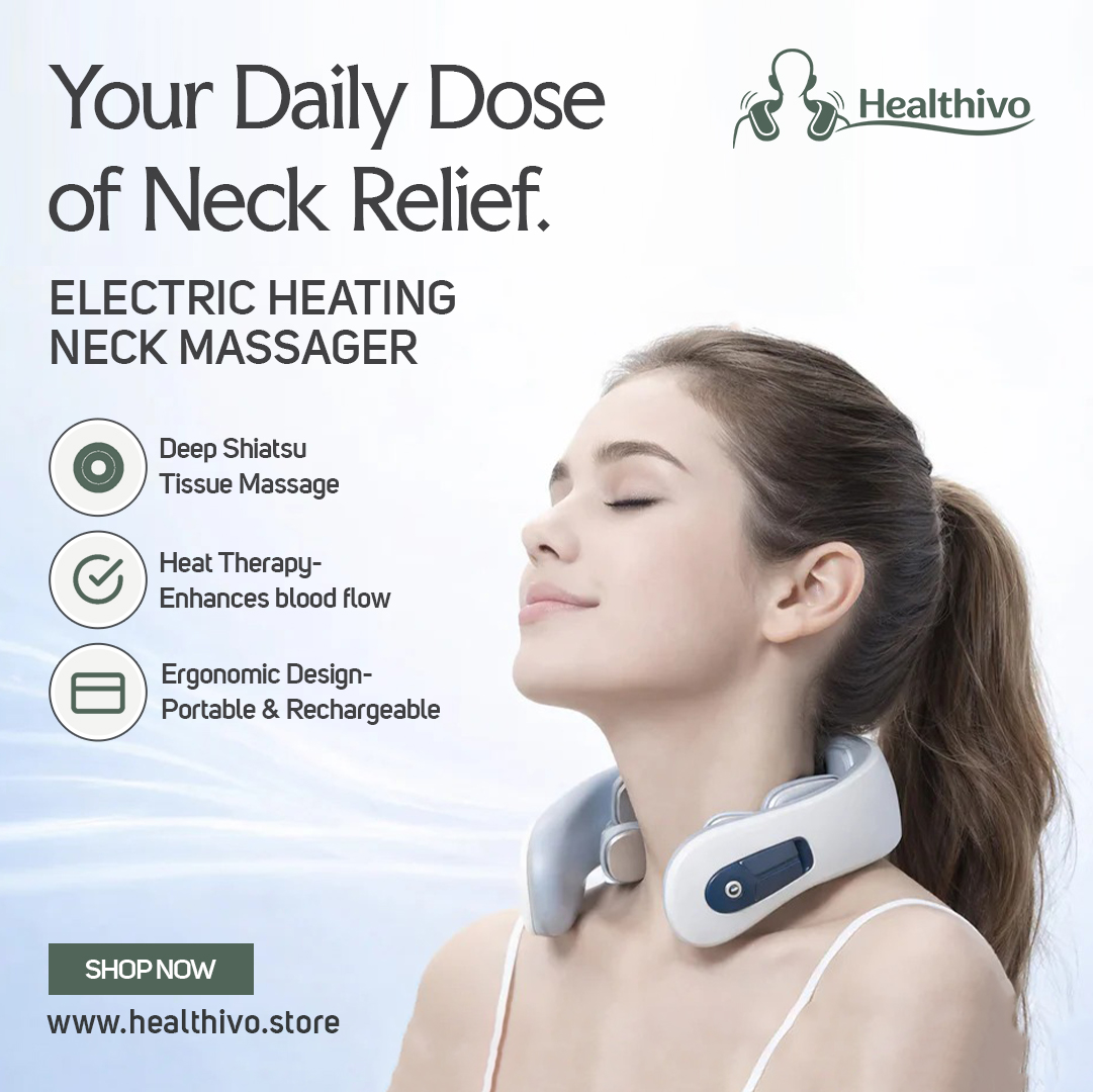 Healthivo Facebook ad: Your Daily Dose of Neck Relief