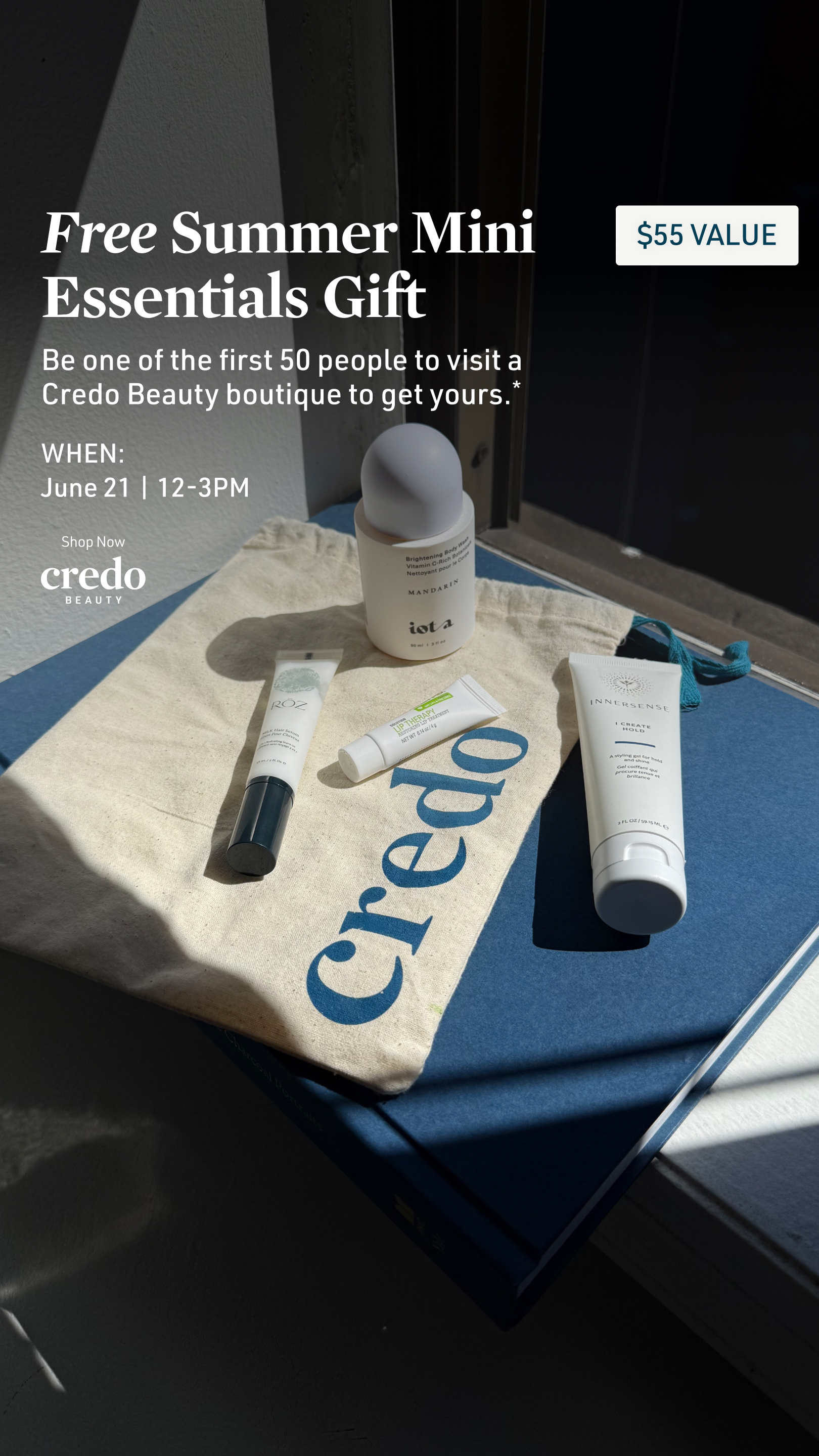 Credo Beauty Facebook ad