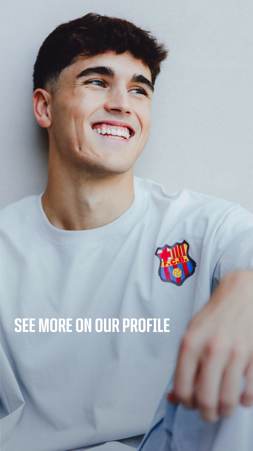 Barcastore Facebook ad: Follow Barça Store on Instagram and stay updated…