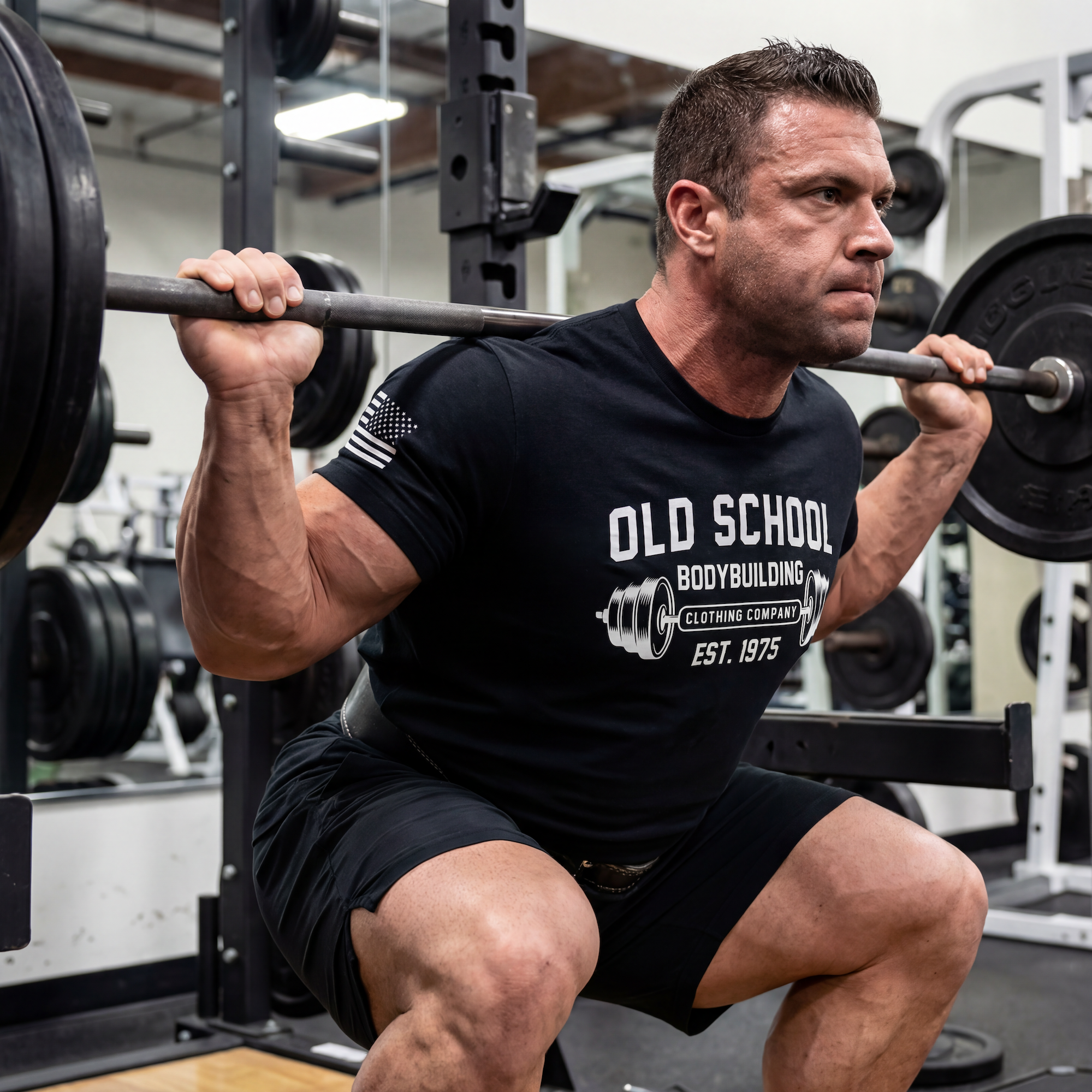 Old School Bodybuilding Clothing Co Facebook ad: Are you old school?