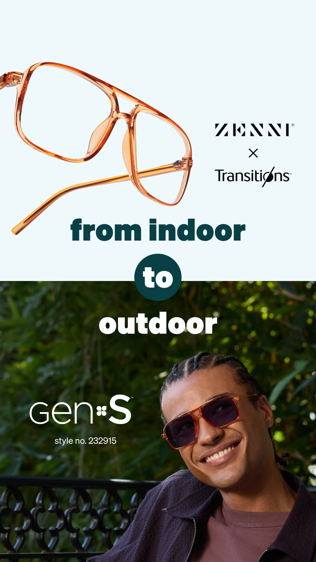Zenni Optical Facebook ad