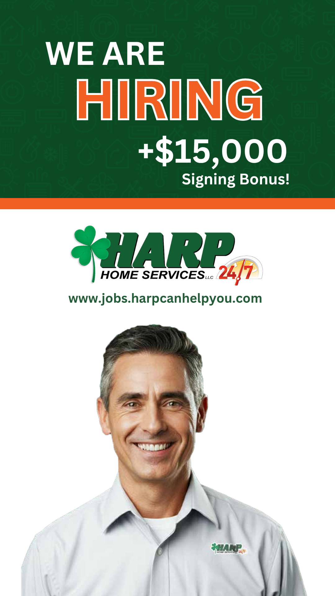 HARP Home Services Facebook ad