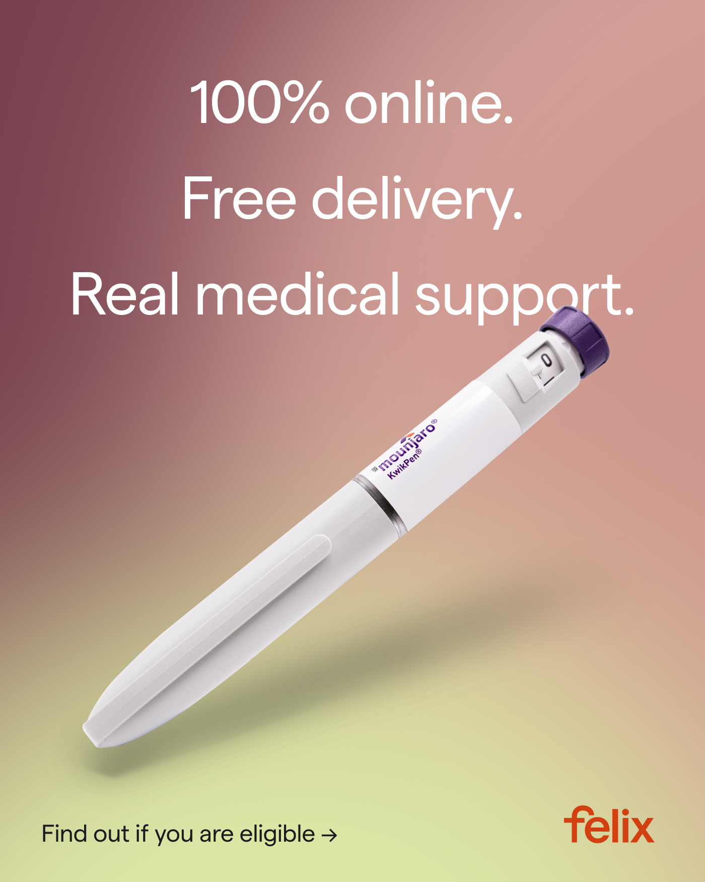 Felix Health Facebook ad