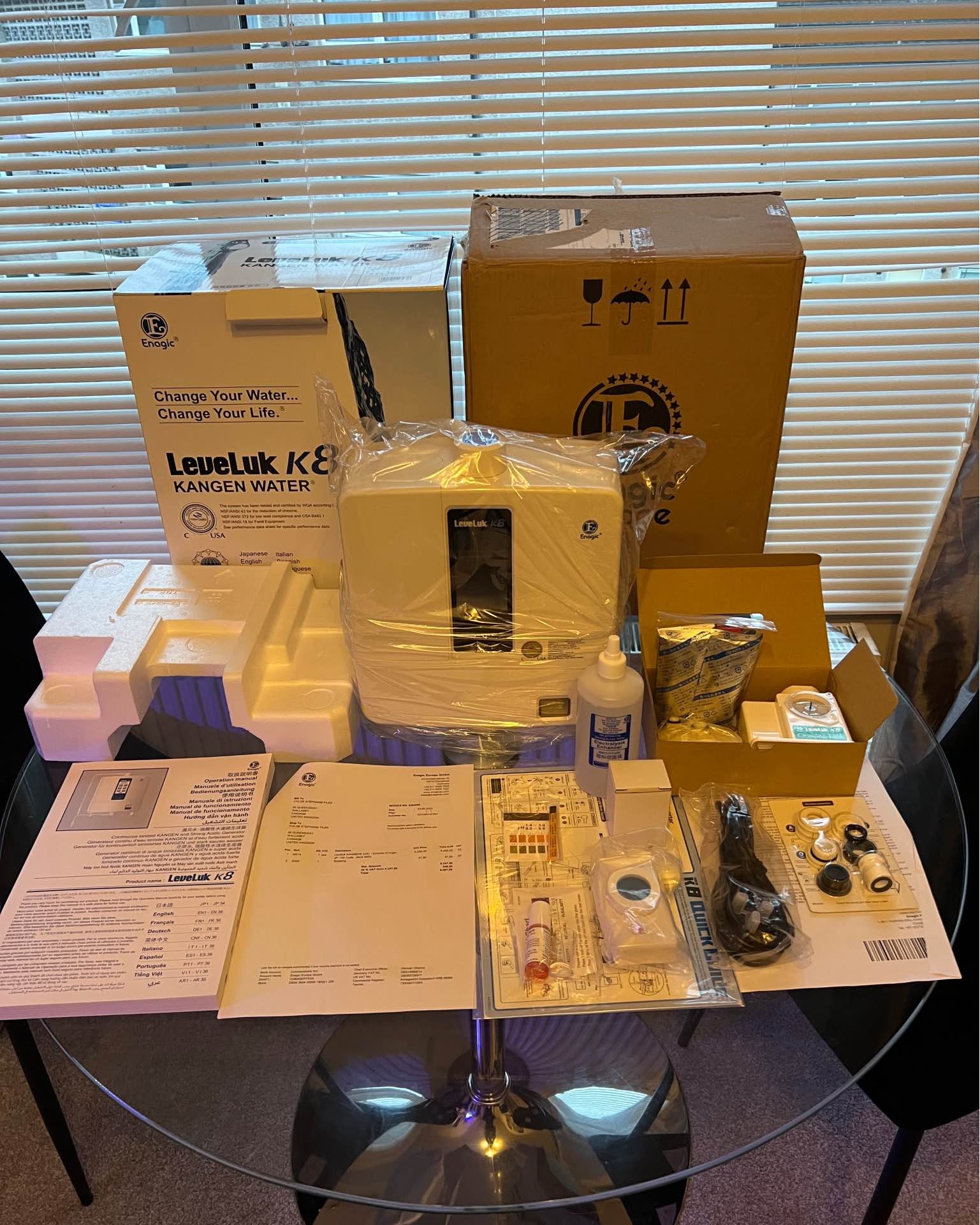 Hristo Hristov Facebook ad: Leveluk K8 Kangen Water, BRAND NEW, UK Model A26-00…