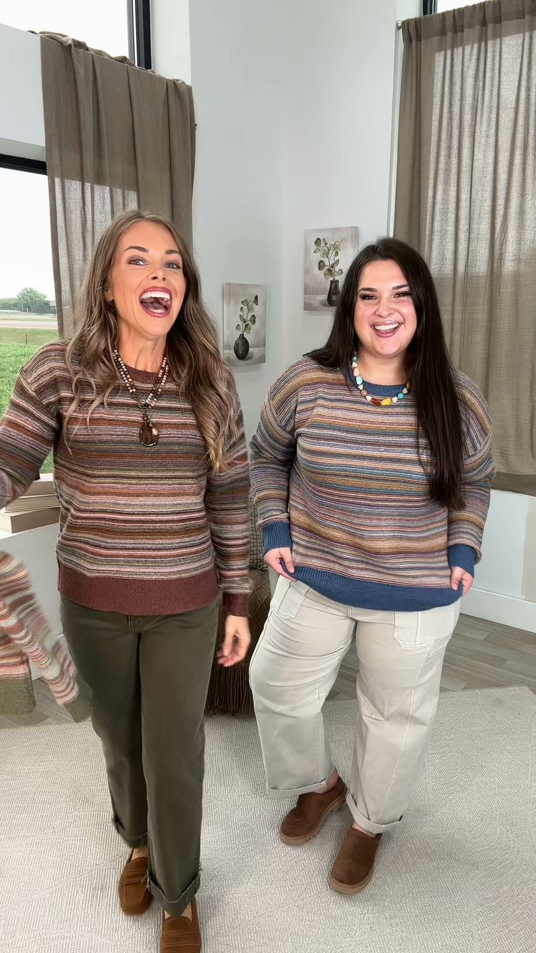 Filly Flair Facebook ad: $44 Multicolor Sweater in Sizes S-3X