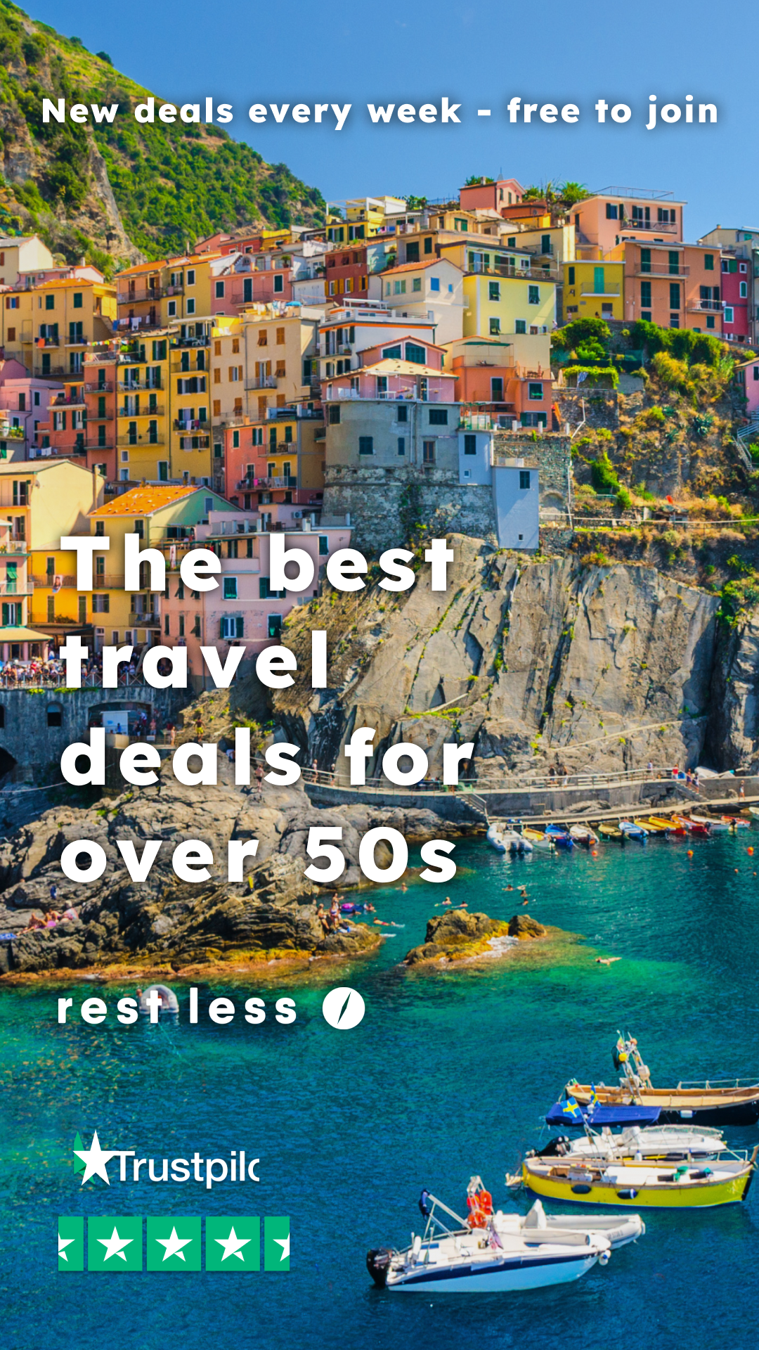 Rest Less Facebook ad