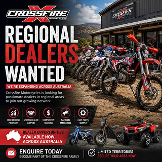 Crossfire Motorcycles Facebook ad