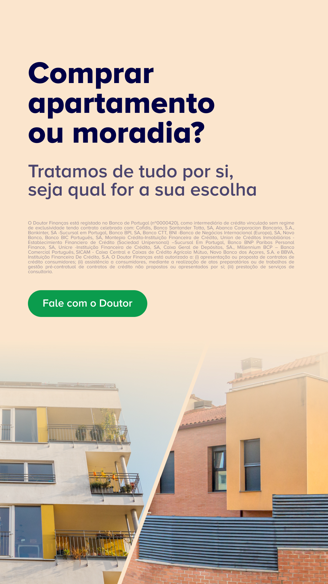 Doutor Finanças Facebook ad