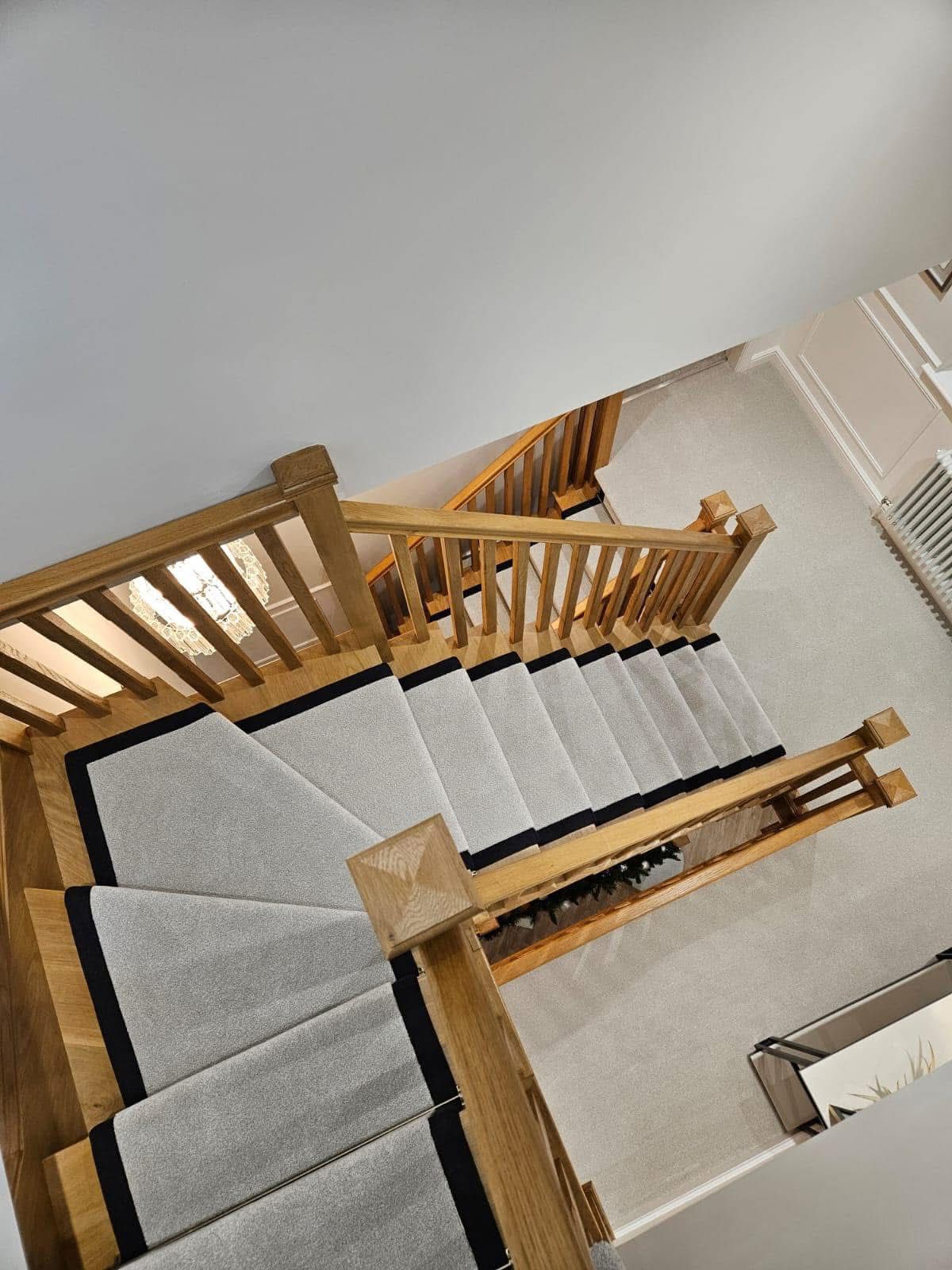 Albion Mill Carpets Facebook ad: Taped stair runners seem to be everywhere at…