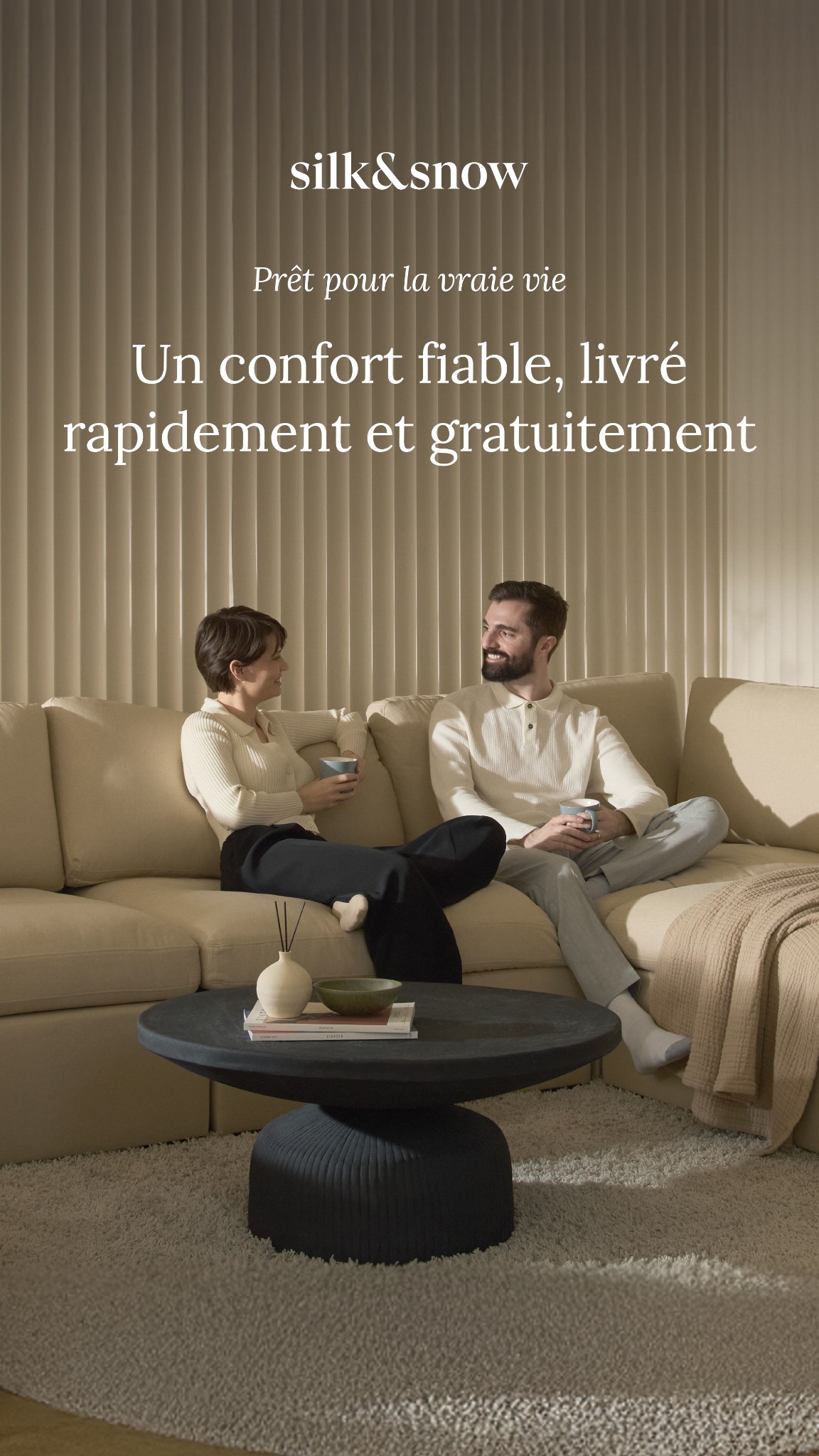 Maison Silk & Snow Facebook ad