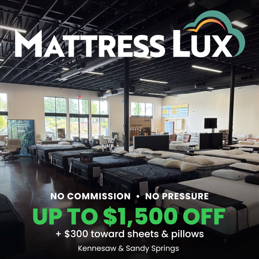 Mattress Lux - Mattress Store in Metro Atlanta, GA Facebook ad from Jul 24, 2026