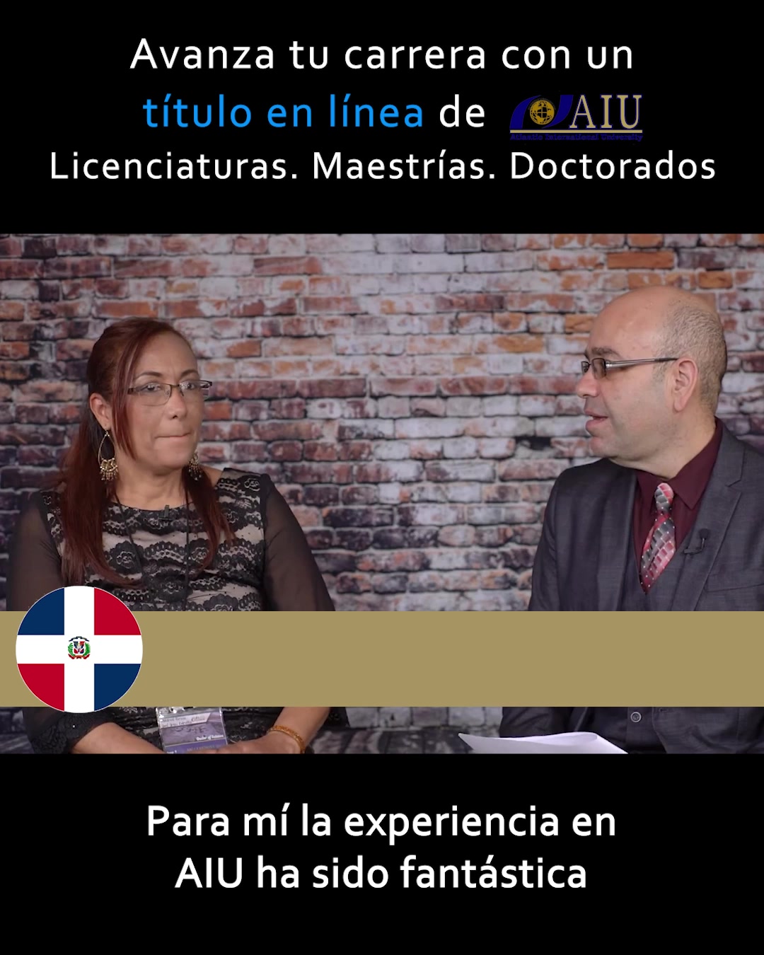 Atlantic International University Facebook ad: Doctorados que puedes obtener desde casa