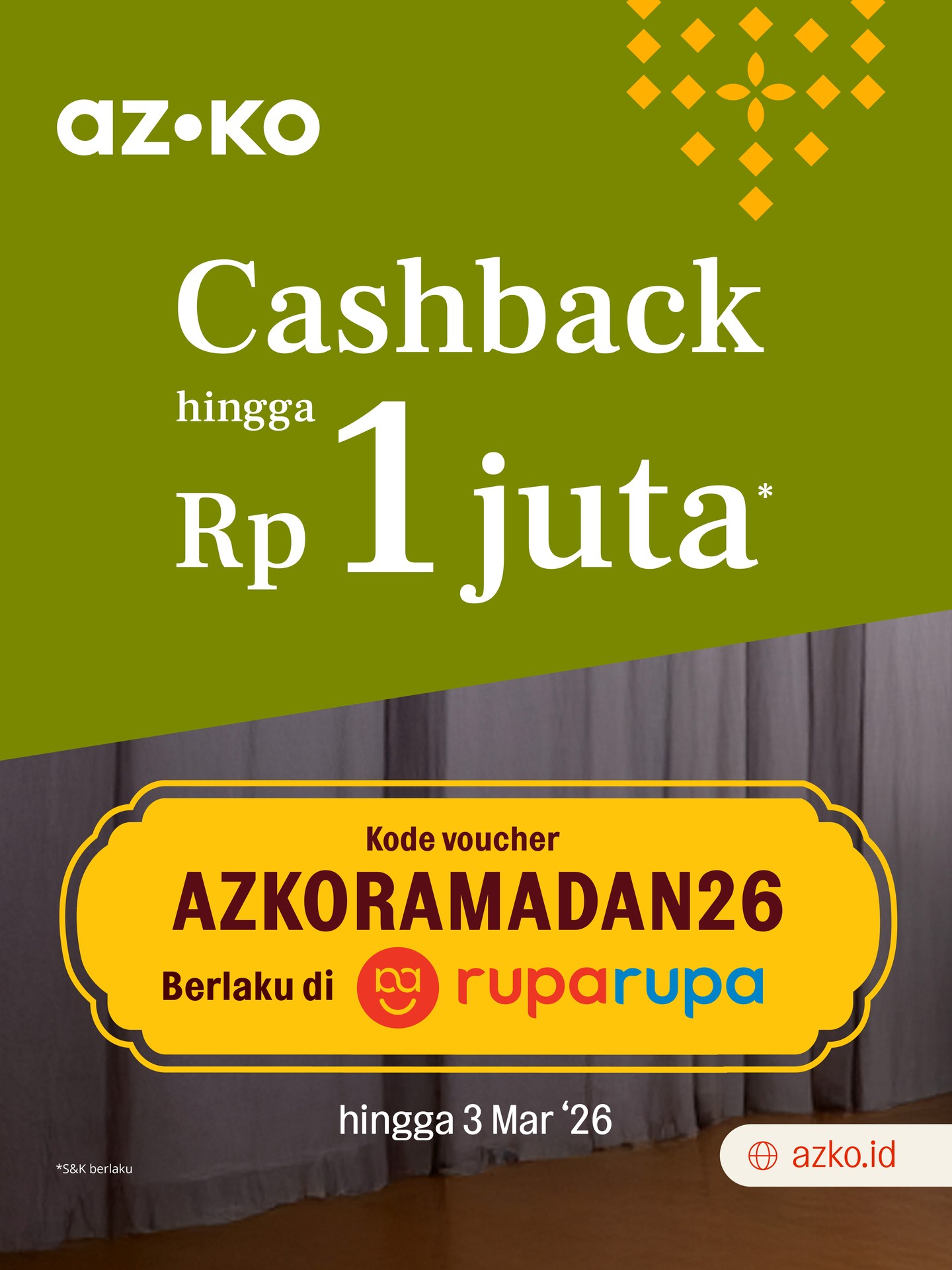 Azko Facebook ad