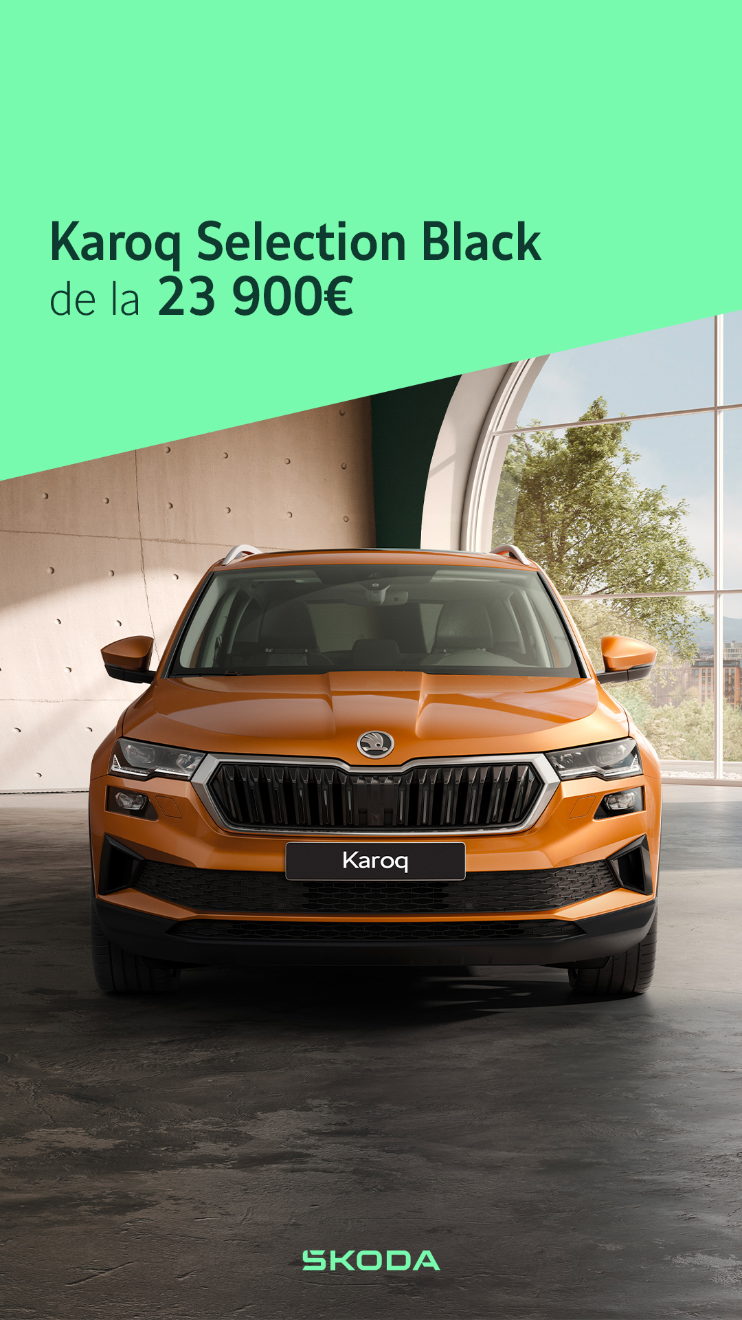 ŠKODA Facebook ad from May 14, 2026