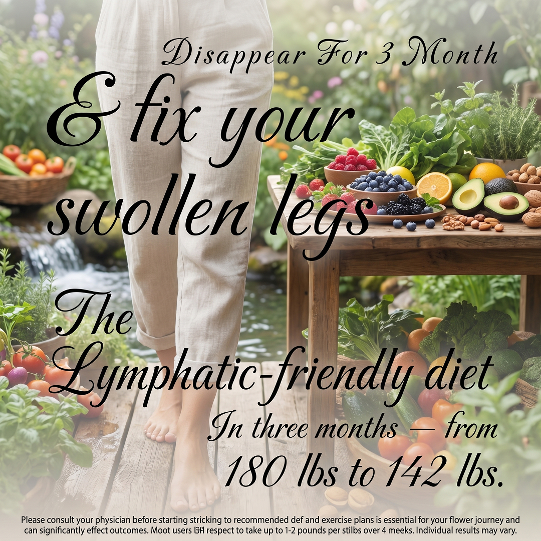 Lymphatic diet plan Facebook ad