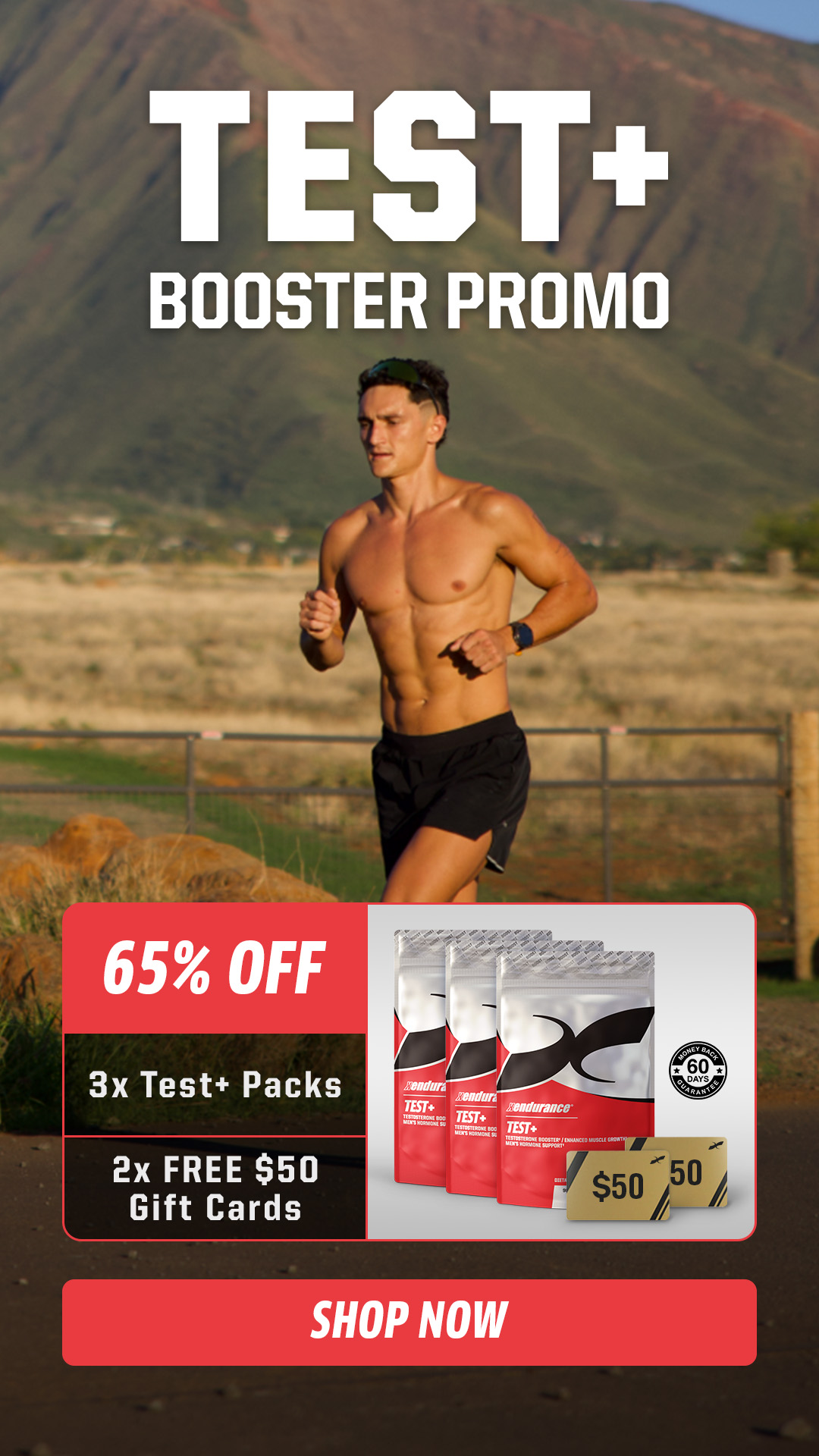 Xendurance Facebook ad