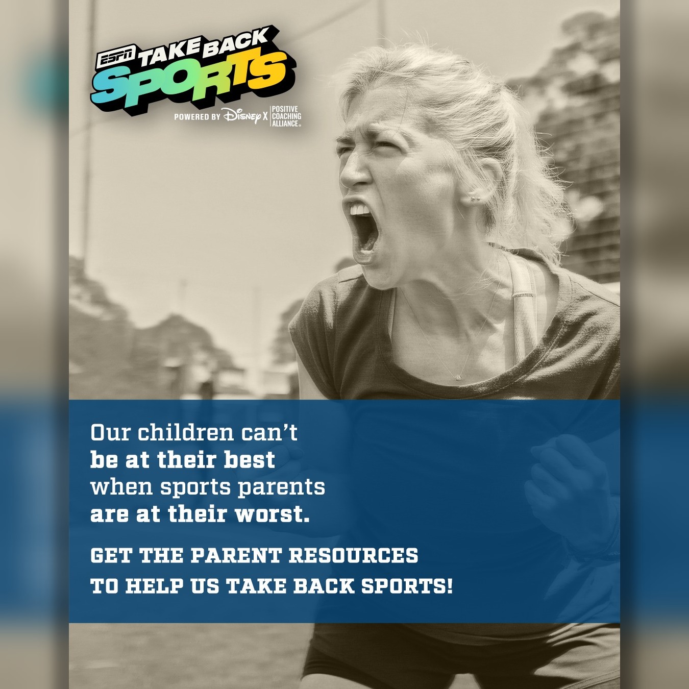 Positive Coaching Alliance Facebook ad