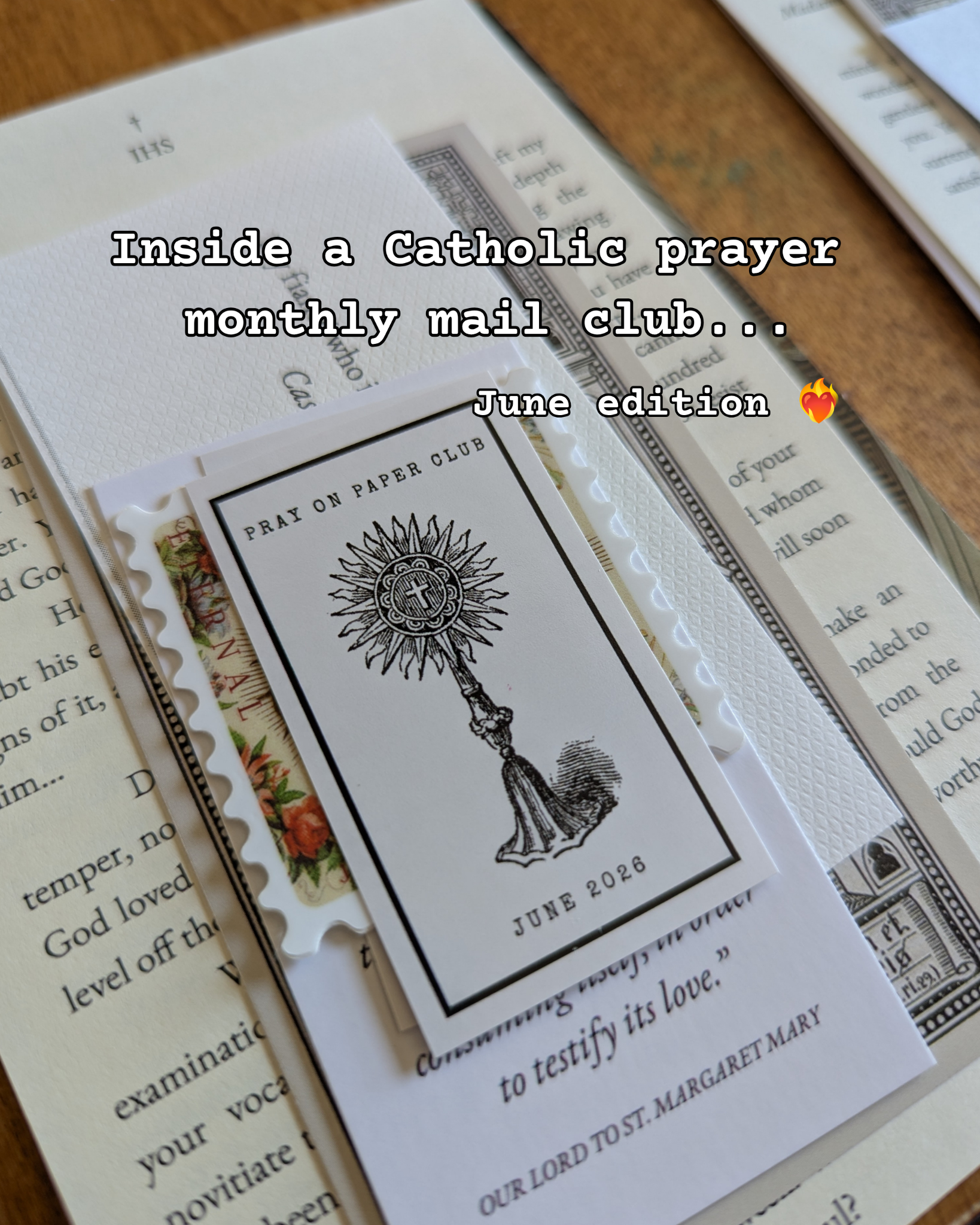 Pray On Paper Facebook ad: The Pray on Paper Club is a monthly…