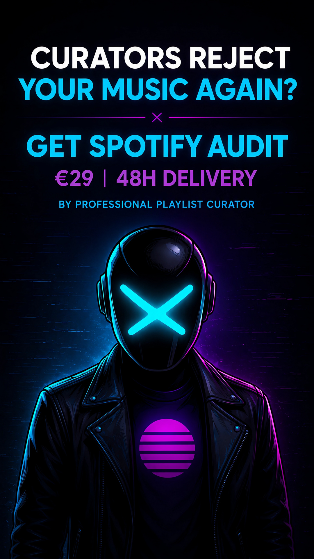 Lynx3R Facebook ad: Personal Spotify Audit