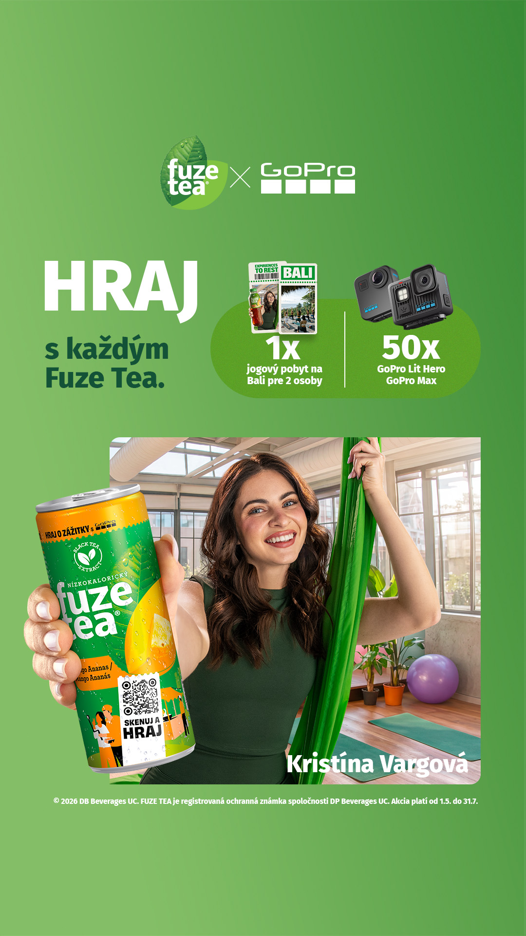Fuze Tea Europe Facebook ad