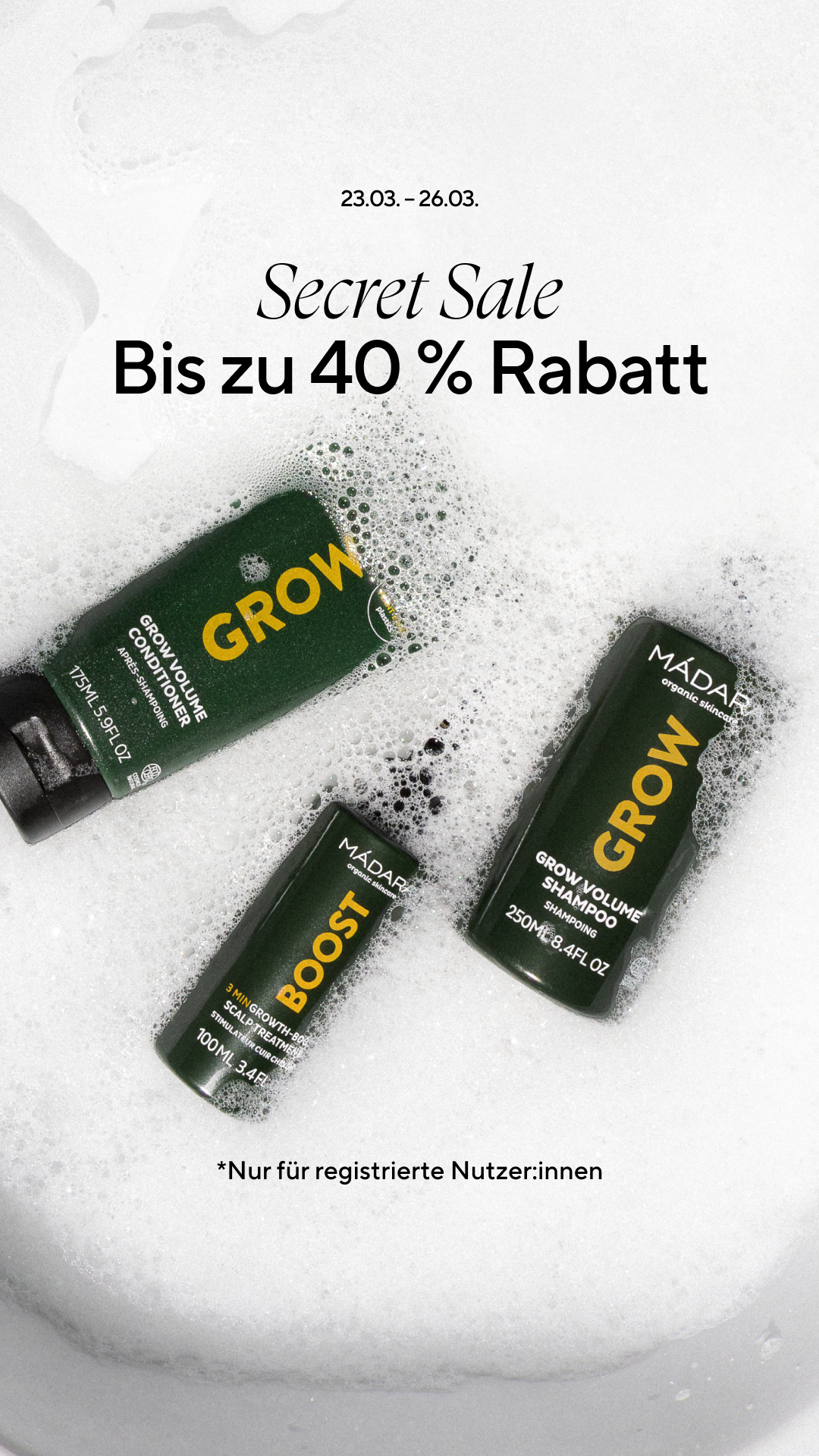 Mádara Organic Skincare Facebook ad