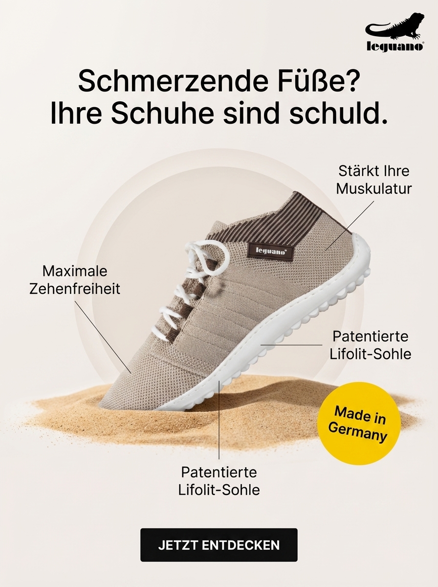leguano Barfußschuhe Facebook ad