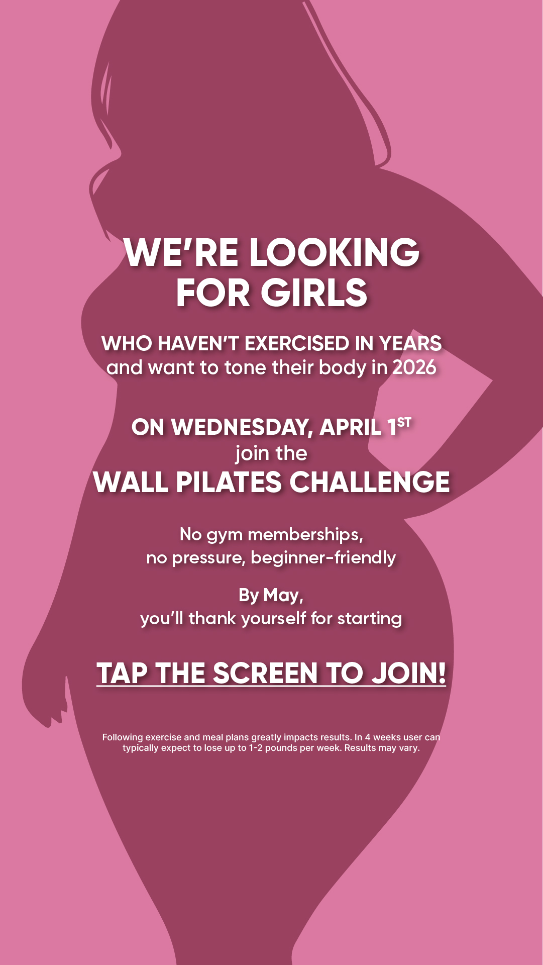 Lessie Fitness Facebook ad